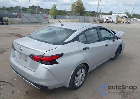 2021 Nissan Versa S Xtronic Cvt z USA, uszkodzony, nr VIN 3N1CN8DV6ML881916